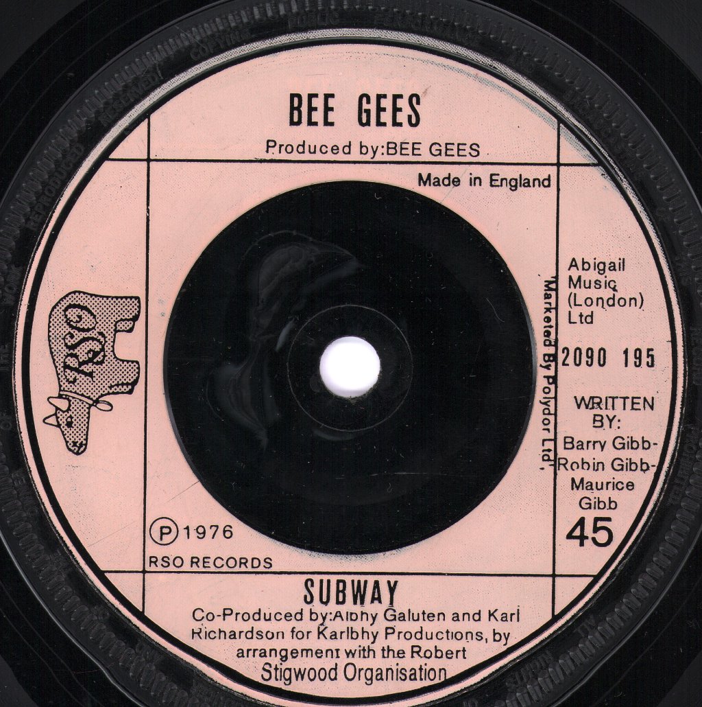 Bee Gees - You Should Be Dancing - 7 Inch