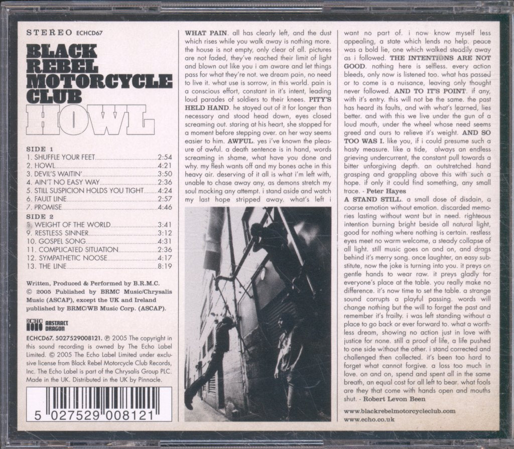 Black Rebel Motorcycle Club - Howl - Cd