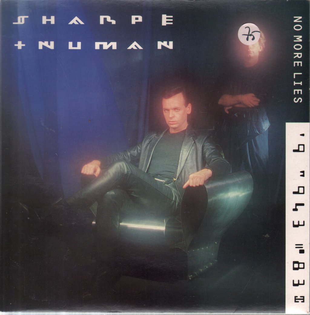 Sharpe And Numan - No More Lies - 7 Inch