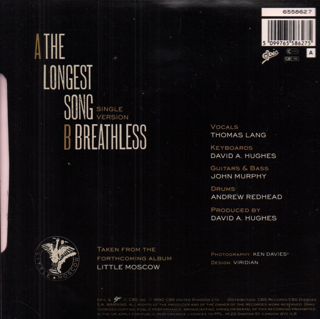Thomas Lang - Longest Song - 7 Inch
