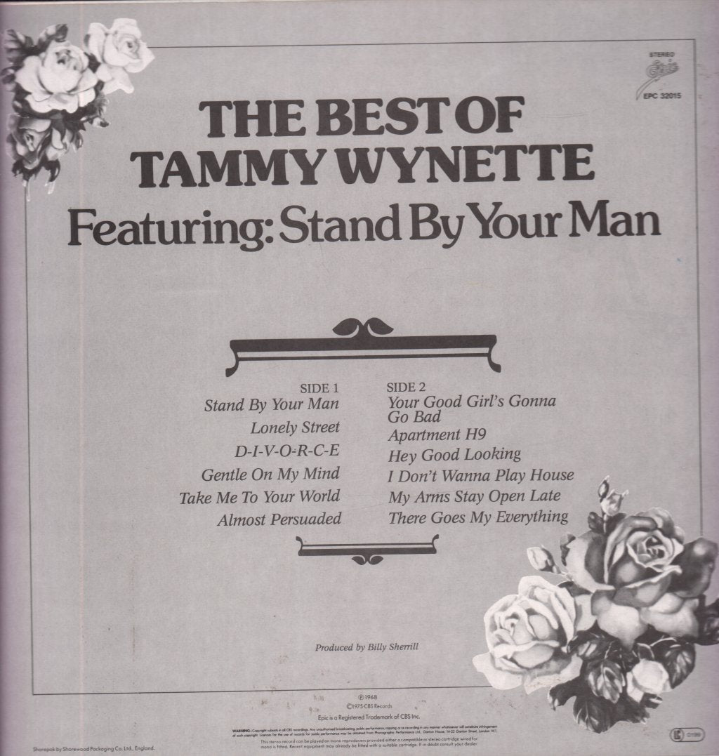 Tammy Wynette - Best Of - Lp