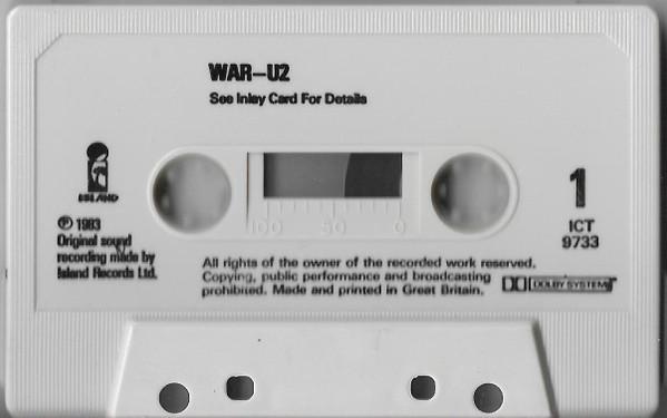 U2 - War - Cassette