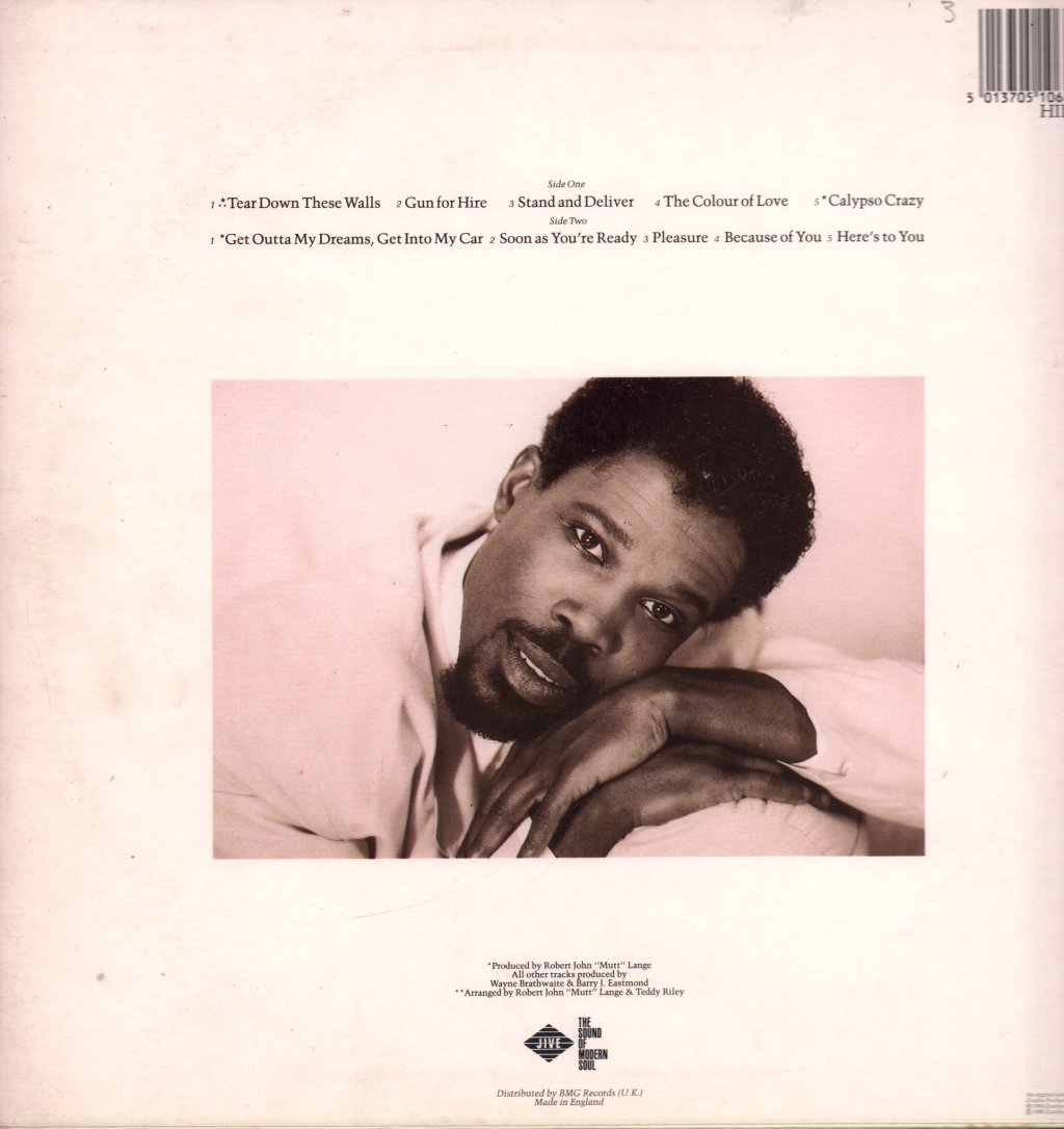 Billy Ocean - Tear Down These Walls - Lp