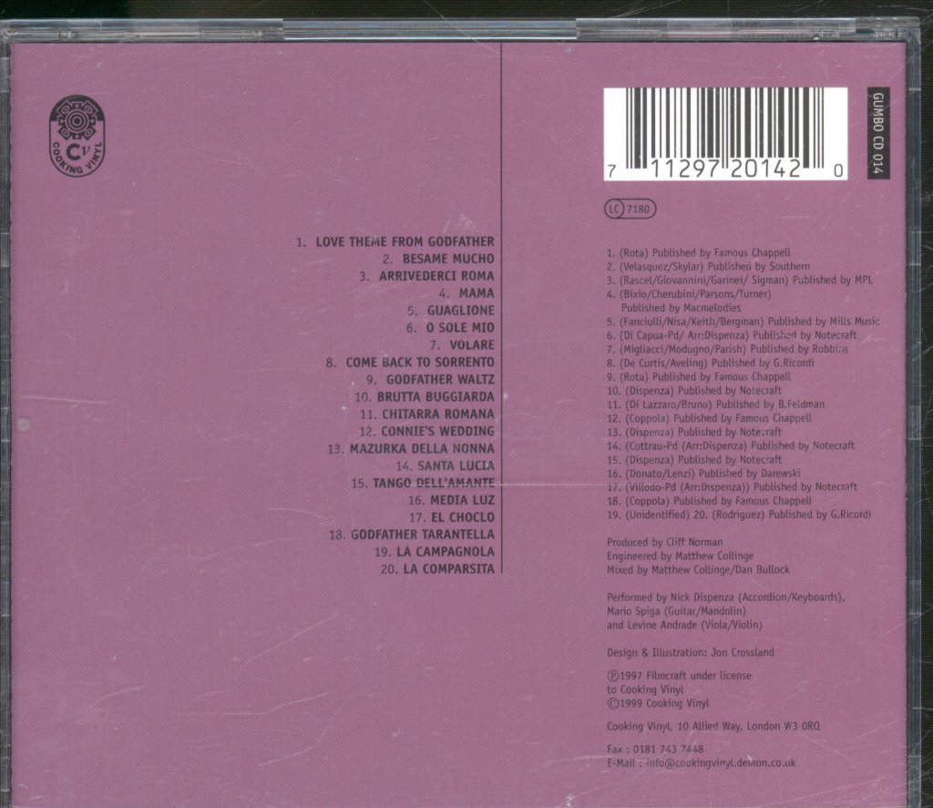 Music Of Italy - Music Of Italy - Cd