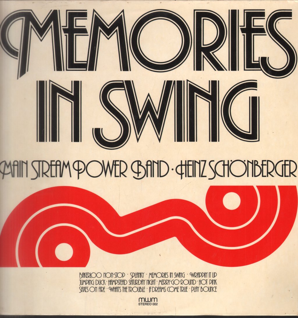 Main Stream Power Band - Memories In Swing - Lp