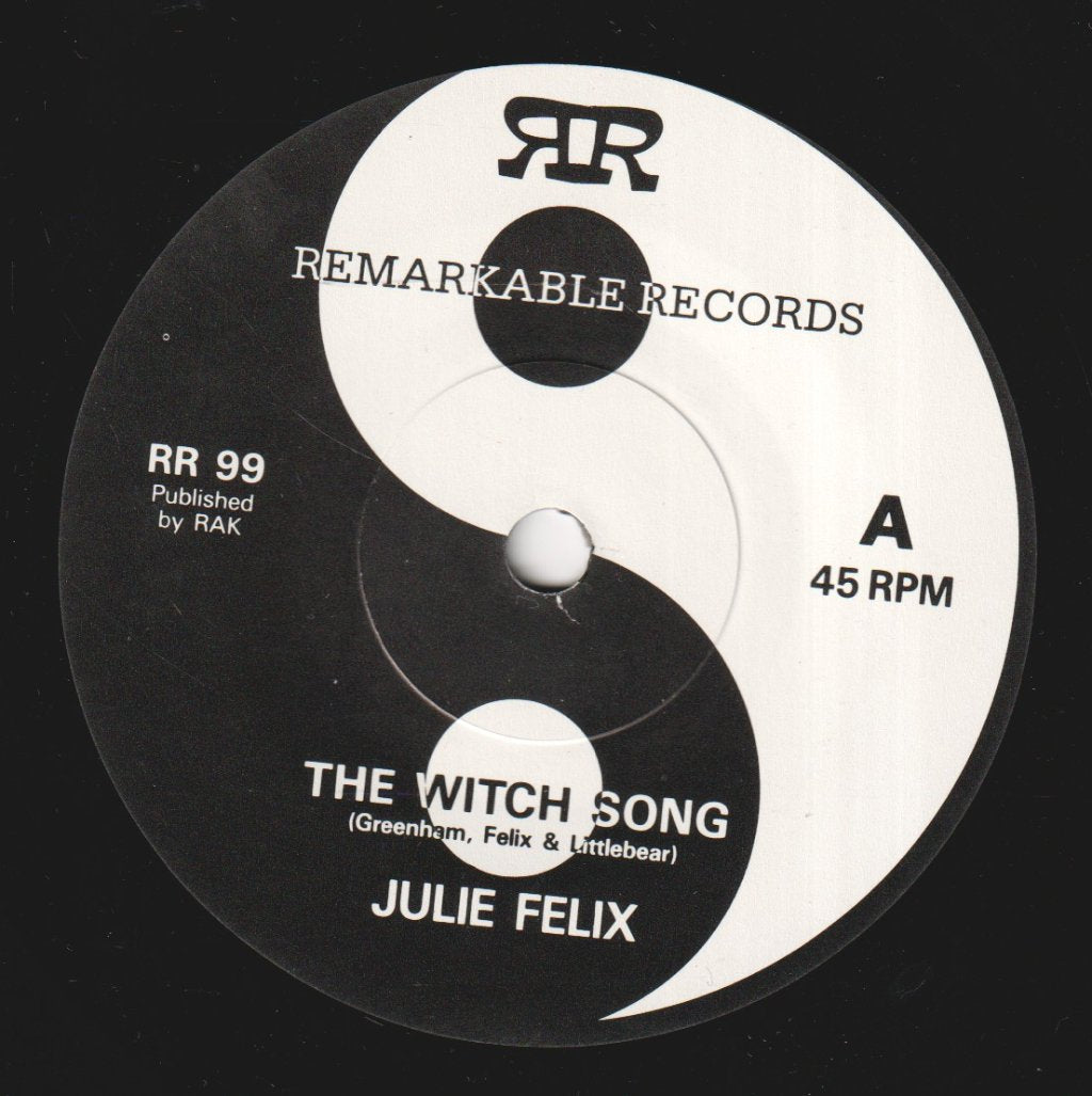 Julie Felix - Witch Song - 7 Inch