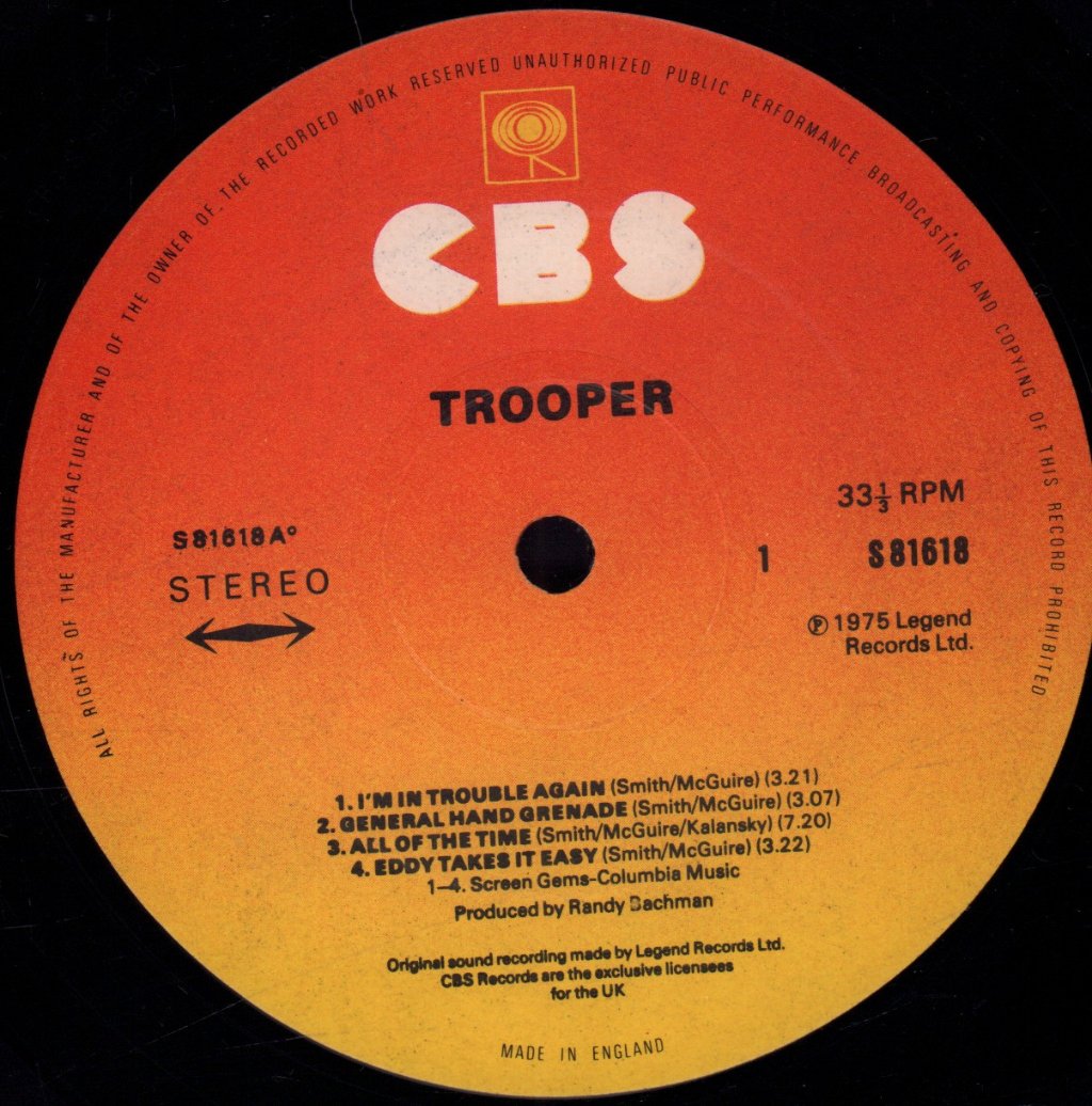 Trooper - Trooper - Lp