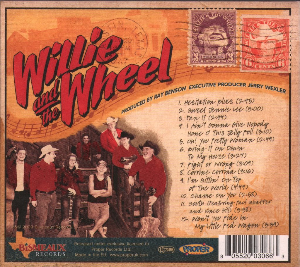 Willie Nelson - Willie And The Wheel - Cd