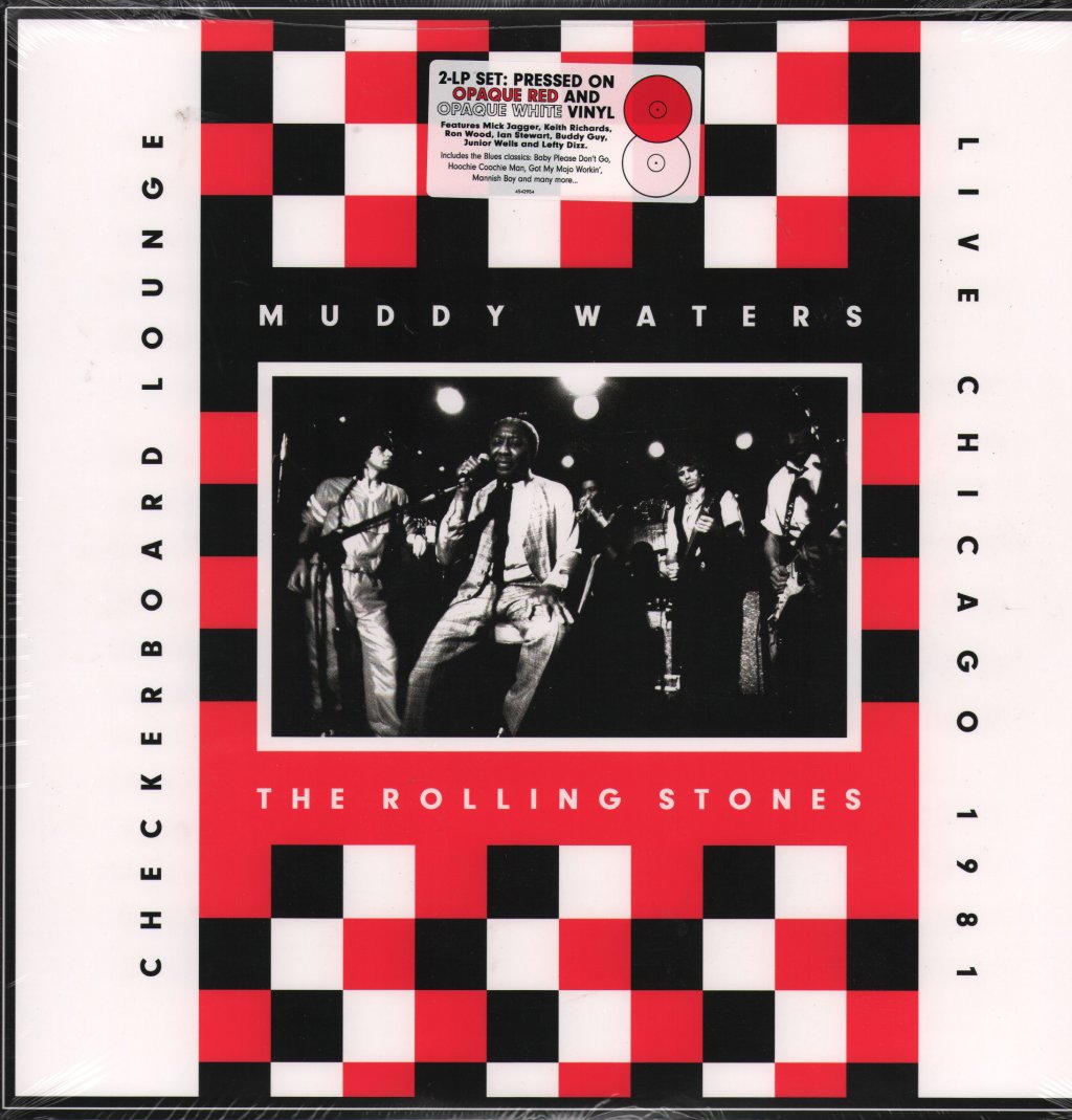 Muddy Waters and the Rolling Stones - Live At the Checkerboard Lounge Chicago 1981 - Double Lp