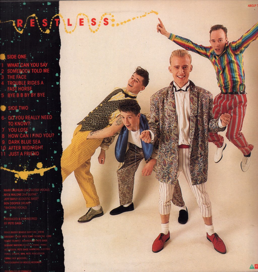 Restless (Rockabilly Group) - After Midnight - Lp