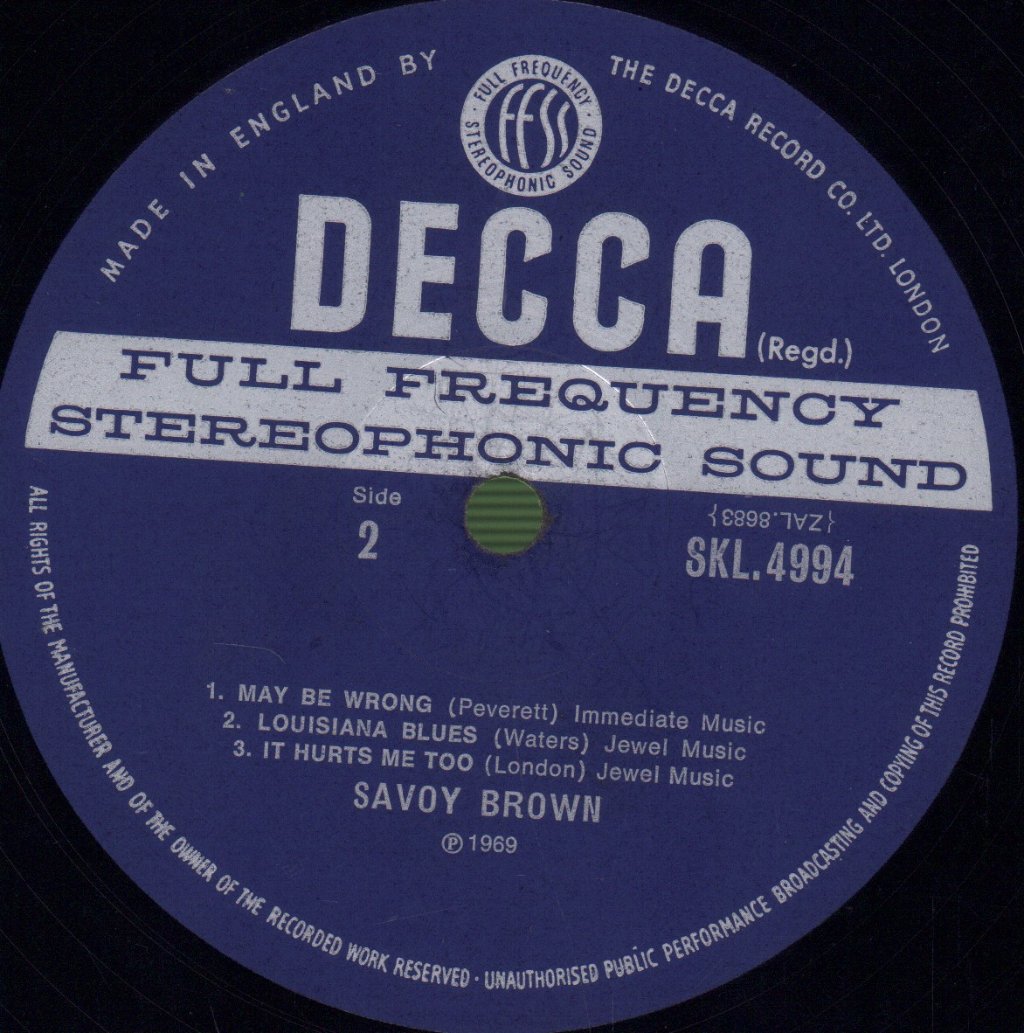 Savoy Brown - Blue Matter - Lp