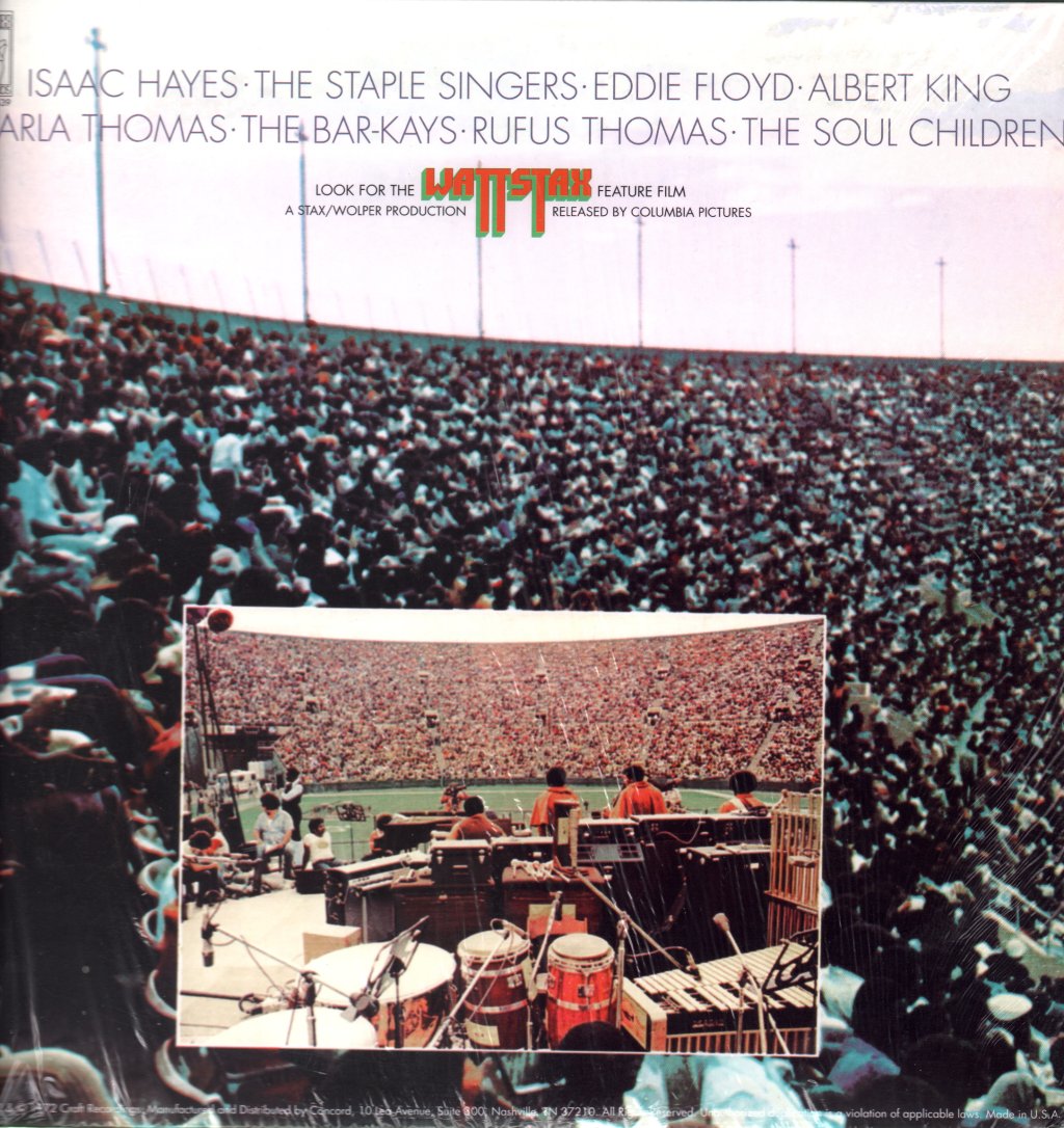 Various Artists - Wattstax: The Living Word - Double Lp