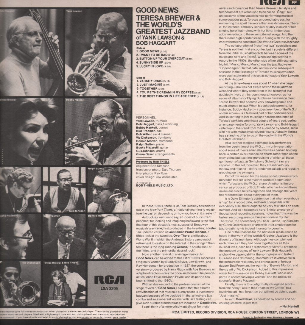 Teresa Brewer - Good News - Lp