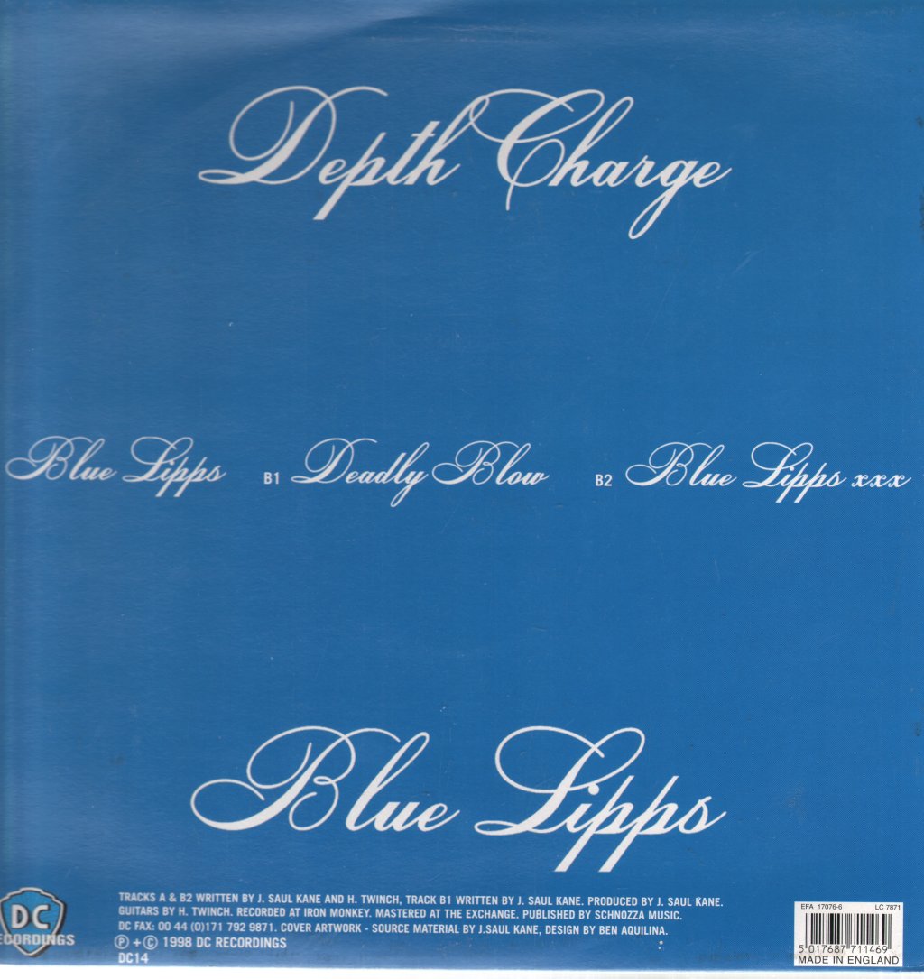 Depth Charge - Blue Lipps - 12 Inch