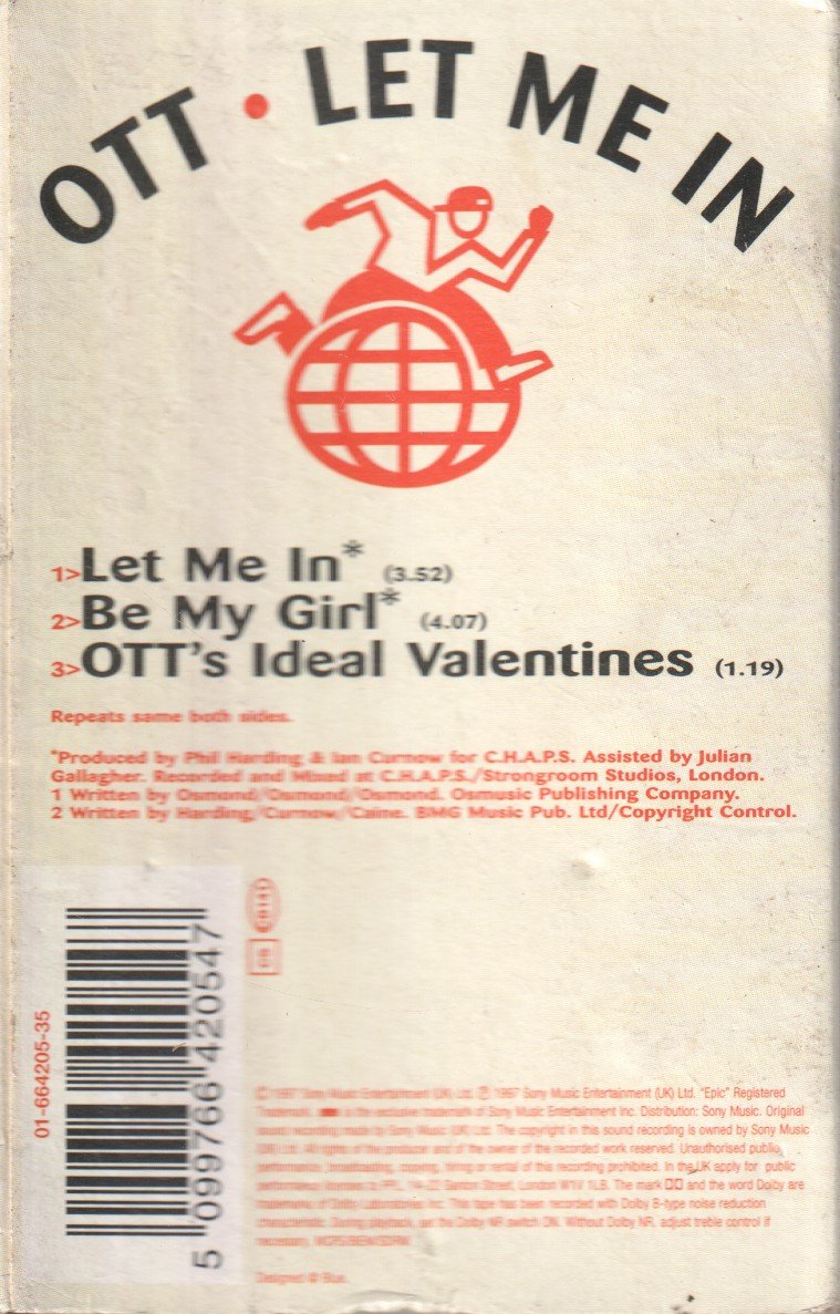 Ott - Let Me In - Cassette