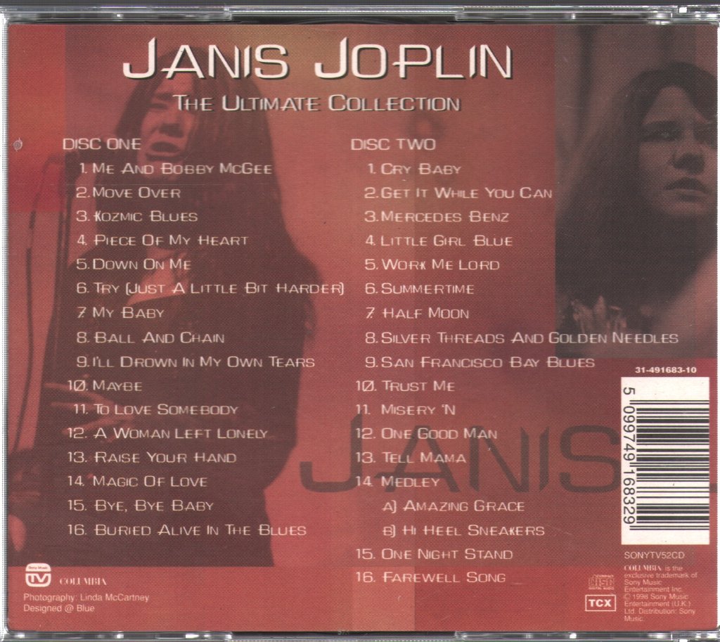 Janis Joplin - Ultimate Collection - Double Cd