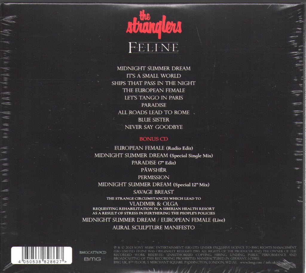 Stranglers - Feline (40th Anniversary Edition) - Double Cd