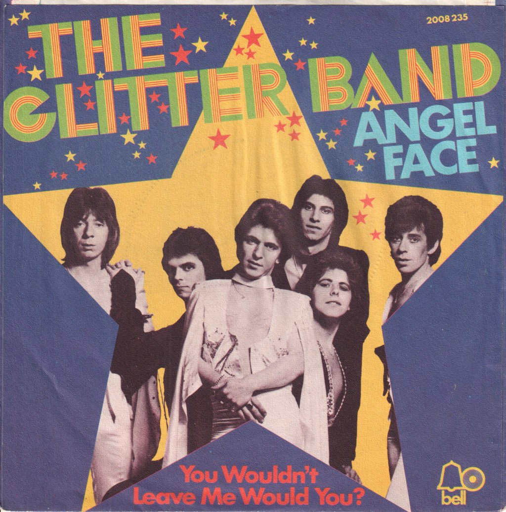 Glitter Band - Angel Face - 7 Inch
