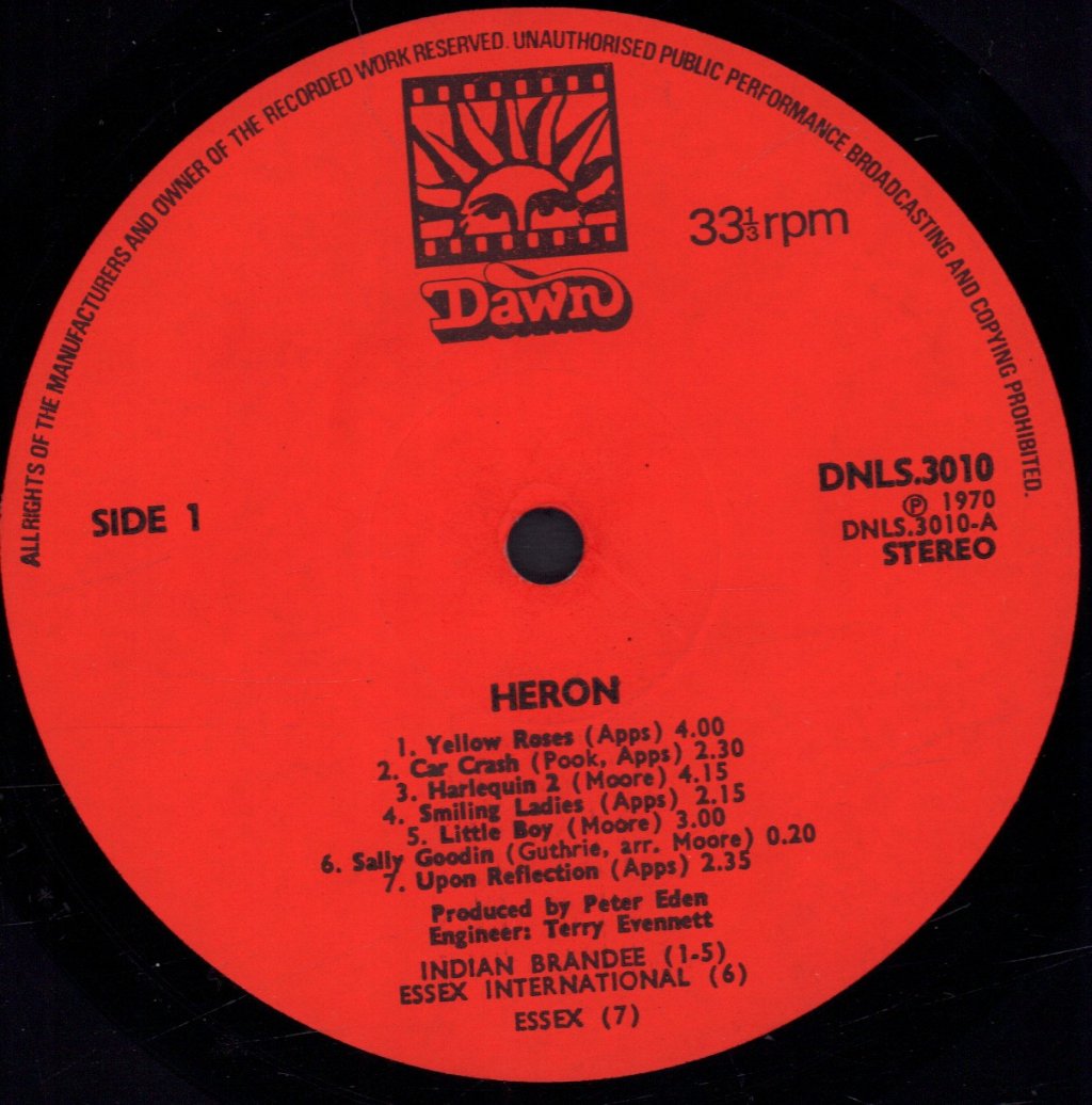 Heron (70'S Folk Group) - Heron - Lp