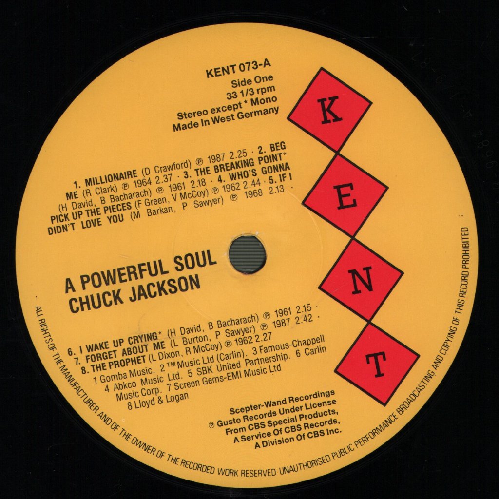 Chuck Jackson - A Powerful Soul - Lp