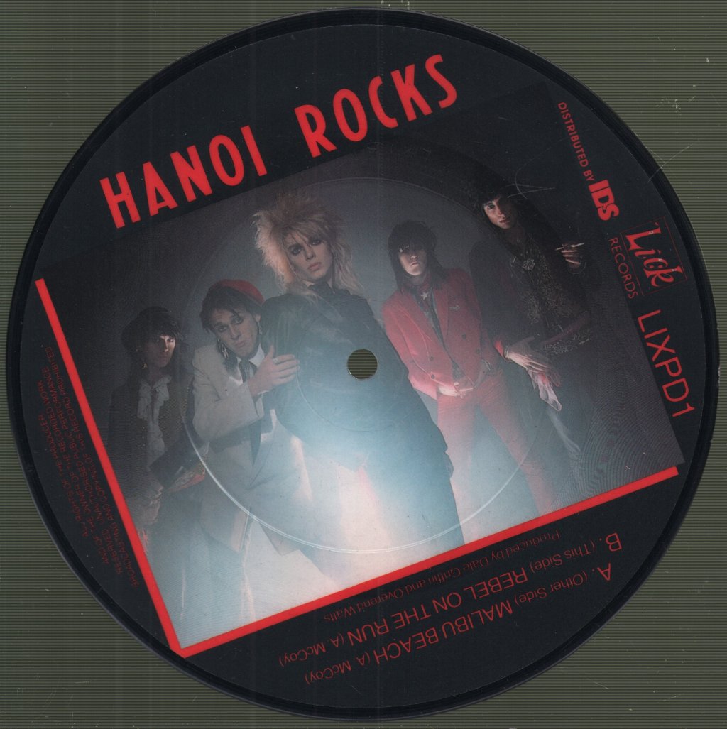 Hanoi Rocks - Malibu Beach - 7 Inch