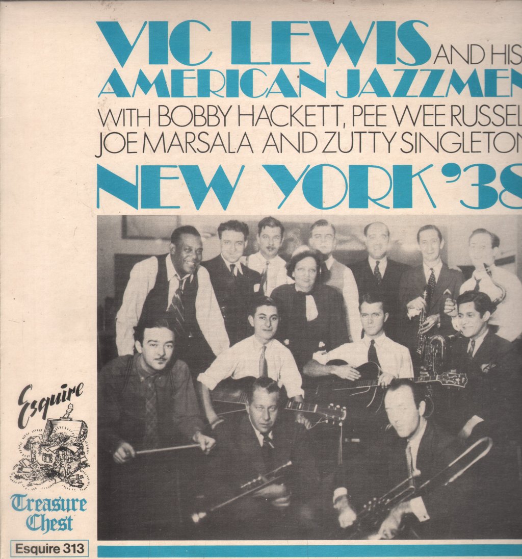 Vic Lewis And His American Jazzmen - New York '38 - Lp