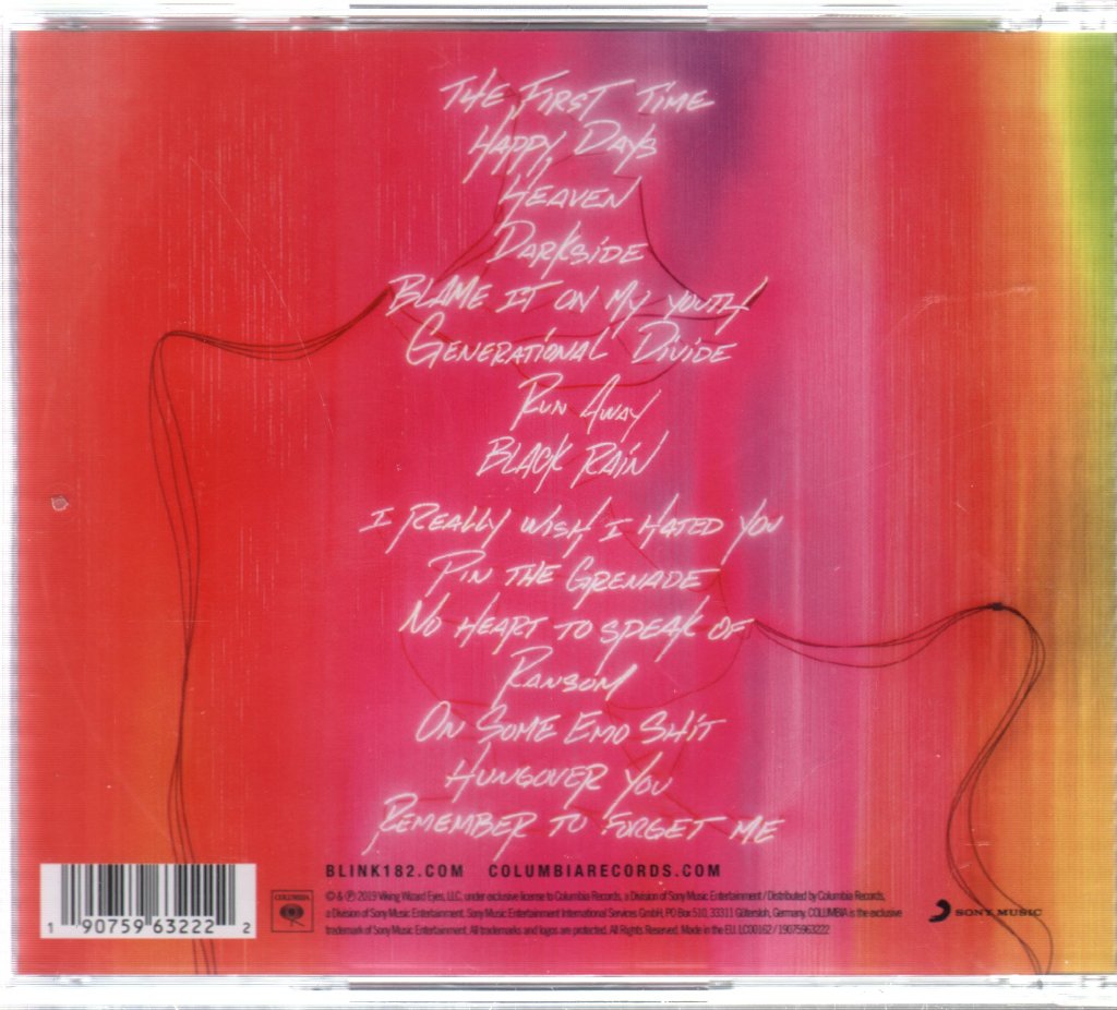 Blink 182 - Nine - Cd