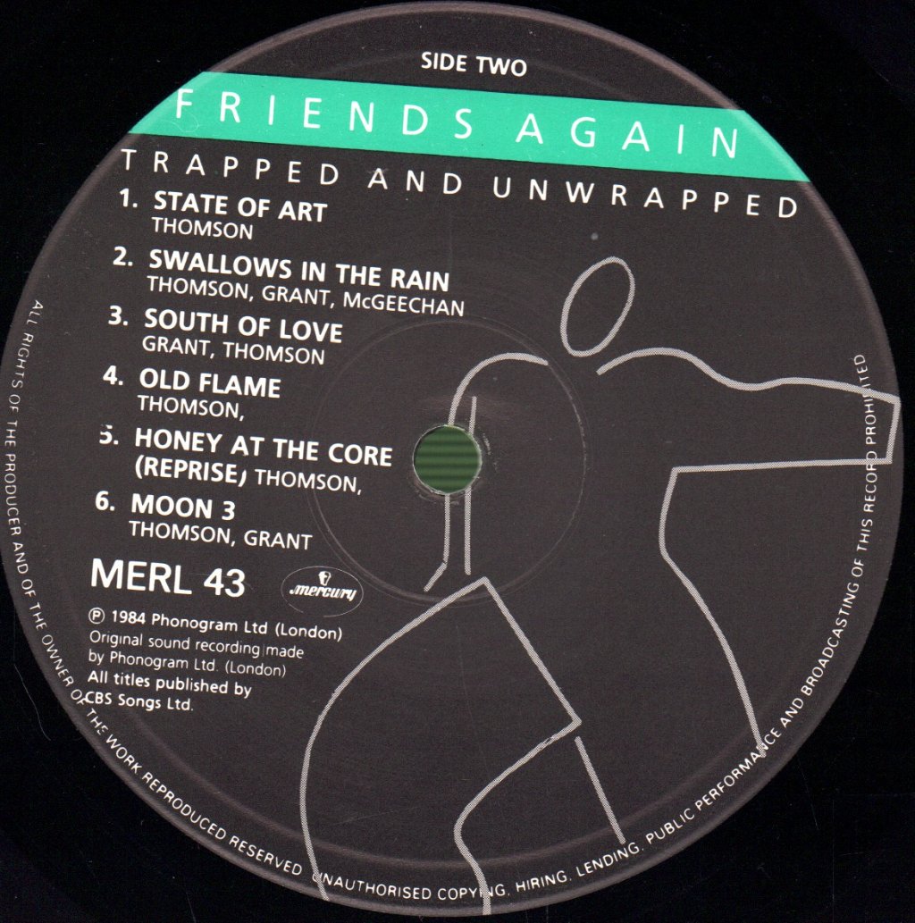 Friends Again - Trapped And Unwrapped - Lp
