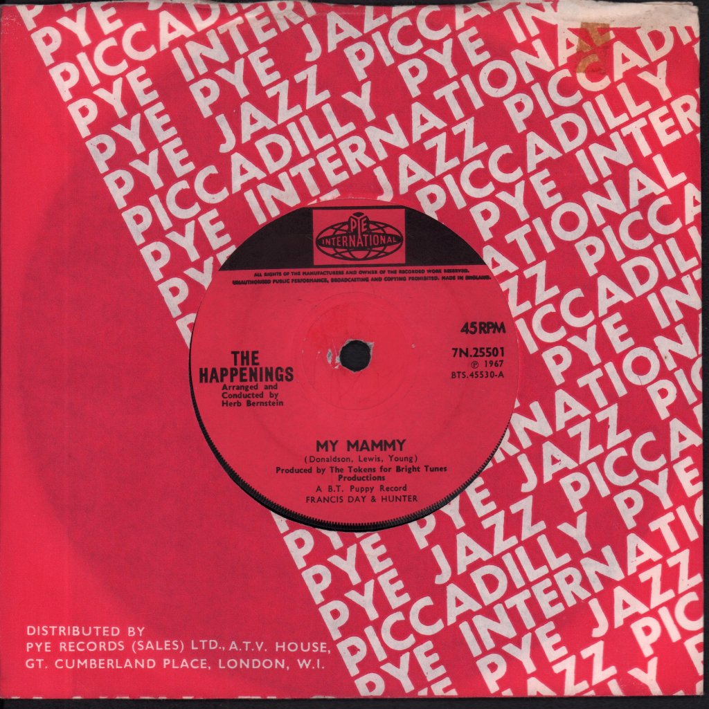 Happenings - My Mammy - 7 Inch