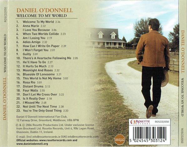 Daniel O'donnell - Welcome To My World - Cd