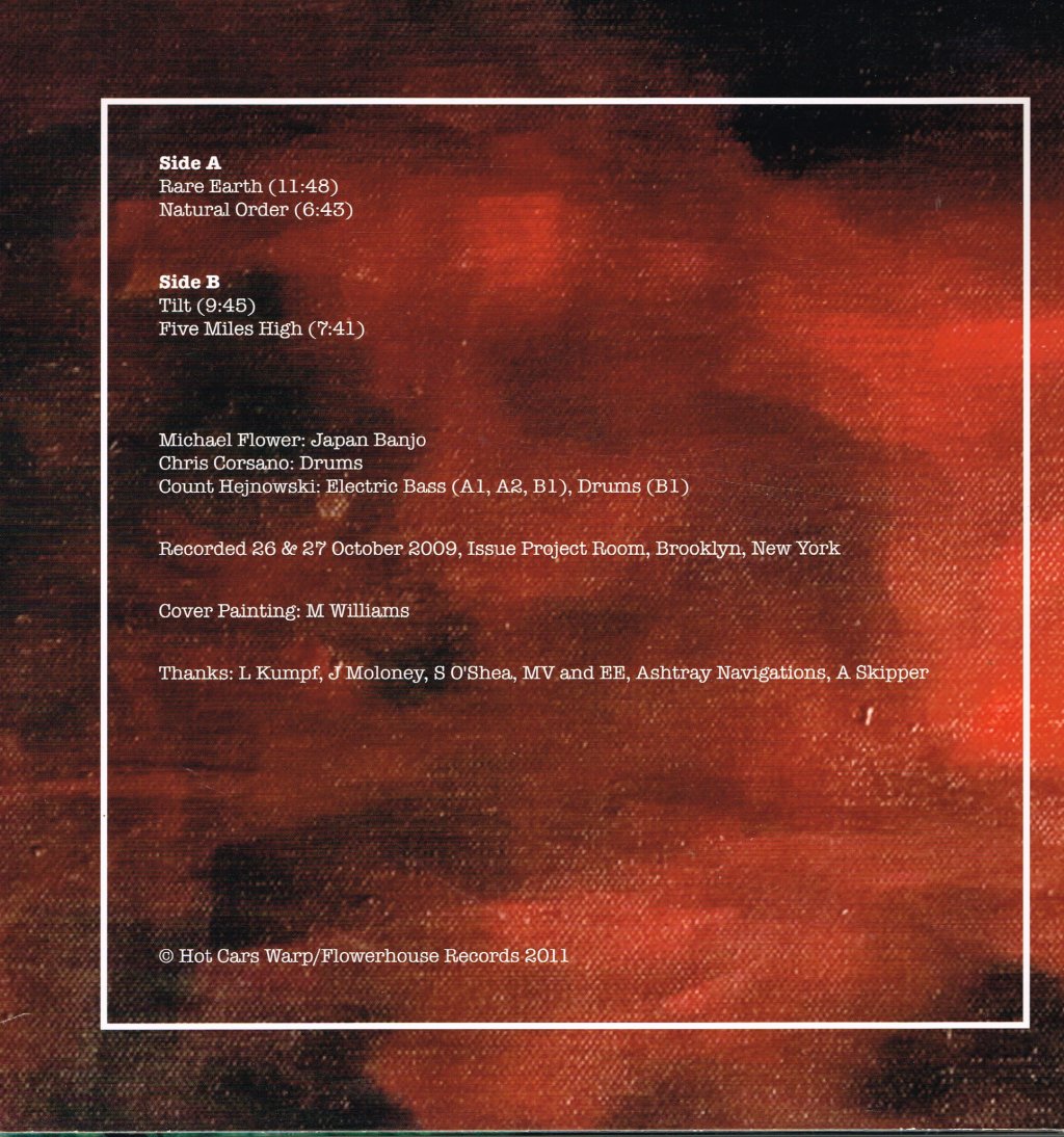 Flower Corsano Hejnowski - Count Visits - Lp