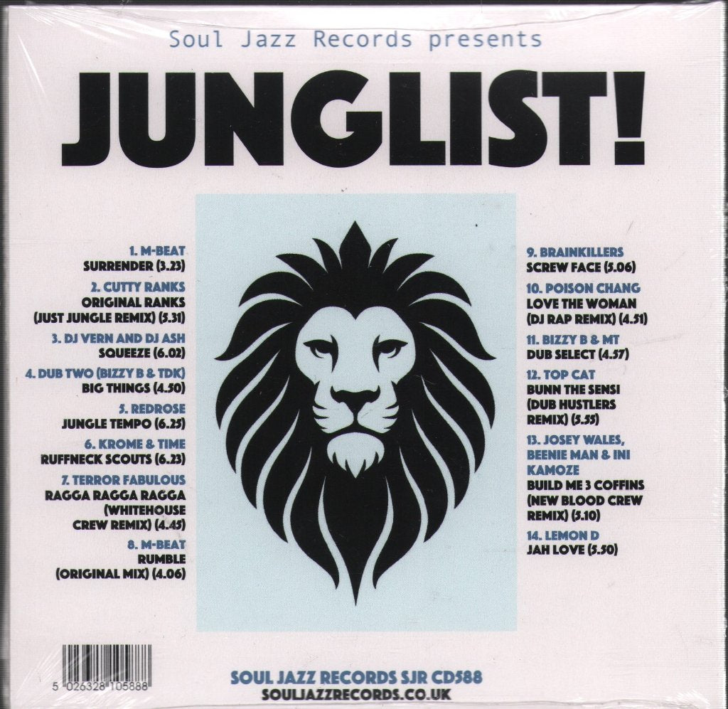 Various Artists - Junglist! Old Skool Ragga, D&b, Jungle 1993-95 - Cd