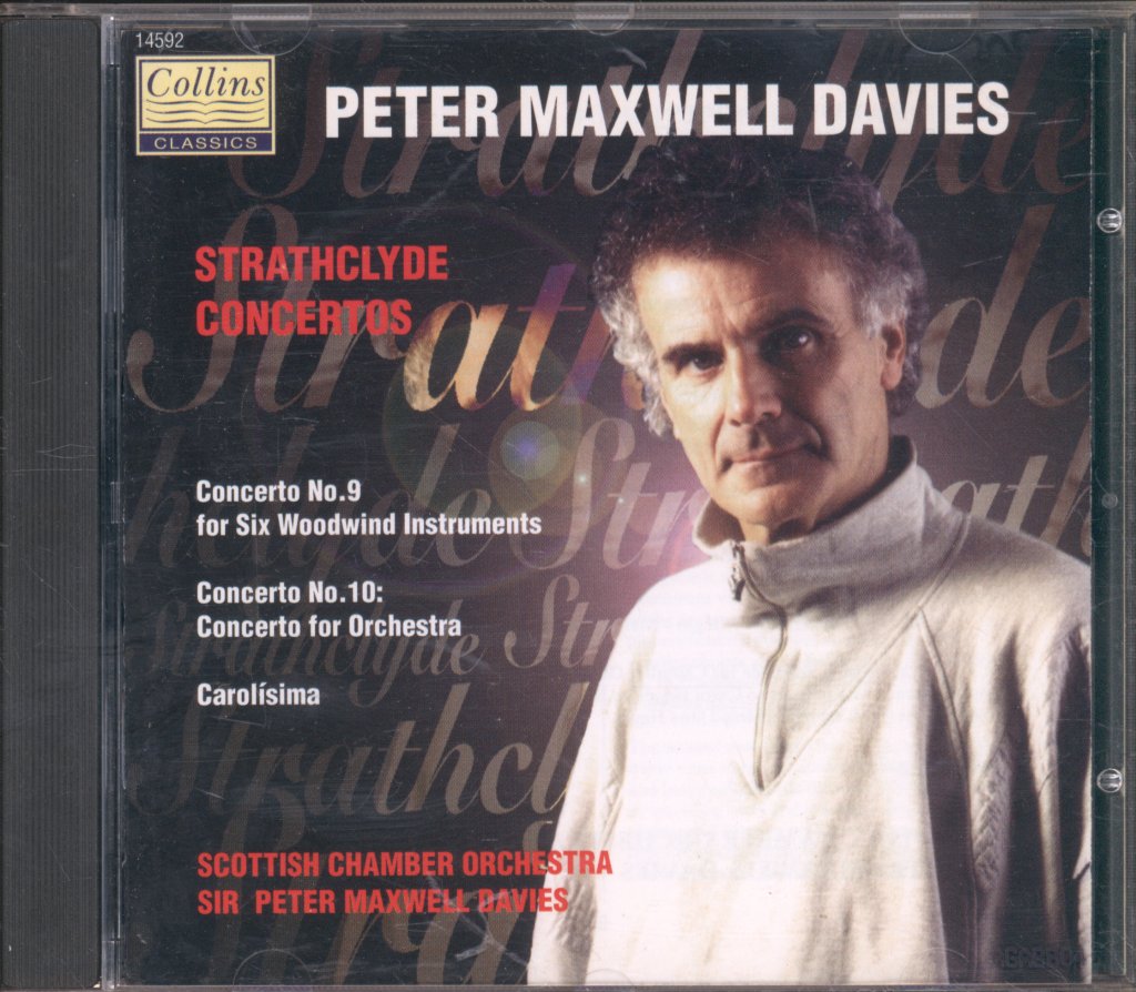 Scottish Chamber Orchestra, Sir Peter Maxwell Davies - Maxwell Davies - Strathclyde Concertos Nos. 9 And 10, Carolisima - Cd