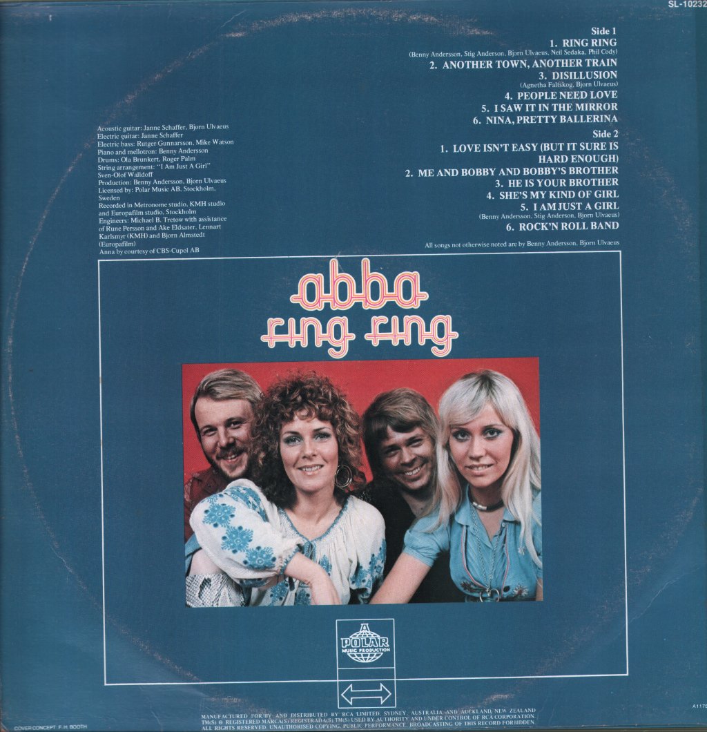 ABBA - Ring Ring - Lp