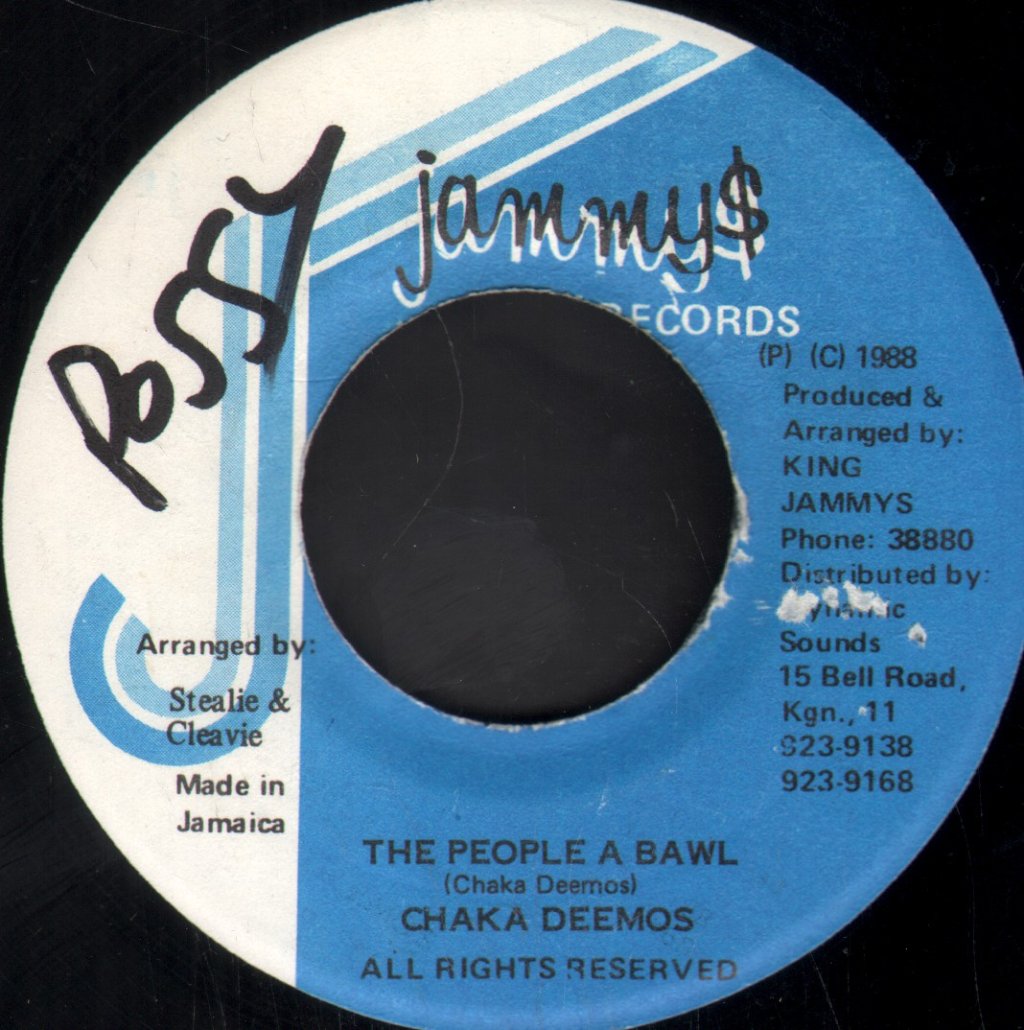 Chaka Demus - People A Bawl - 7 Inch