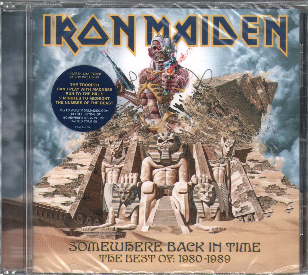 Iron Maiden - Somewhere Back In Time: The Best Of: 1980-1989 - Cd