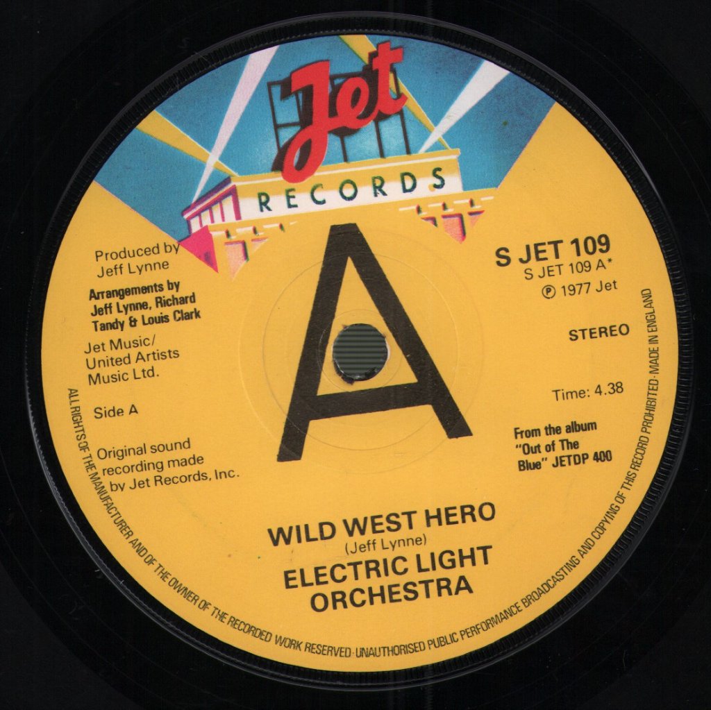 Electric Light Orchestra - Wild West Hero - 7 Inch