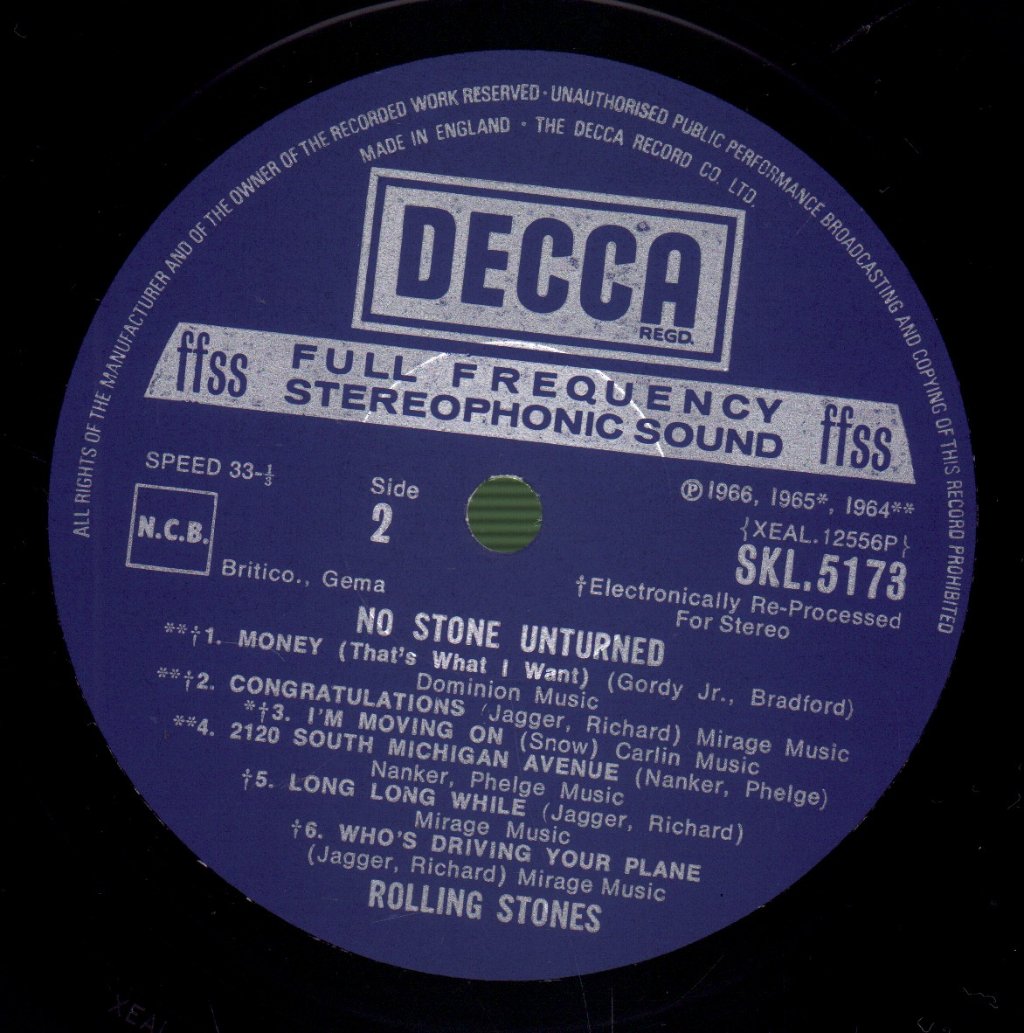 Rolling Stones - No Stone Unturned - Lp