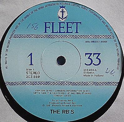 Rb's - RB's - Lp