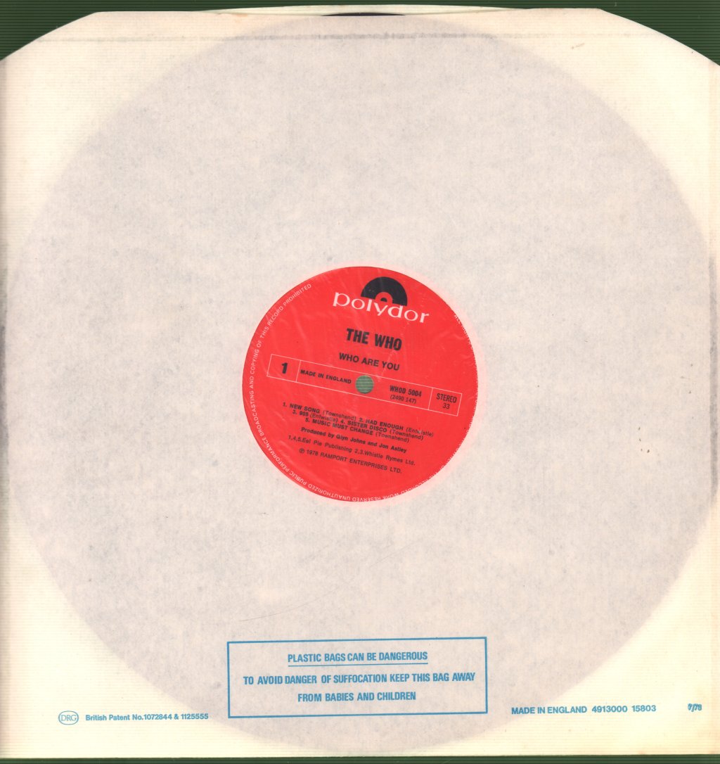 Who - Who Are You - Lp
