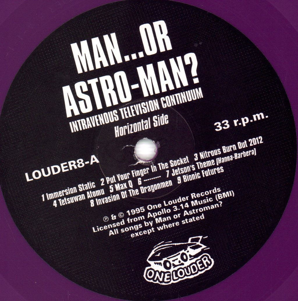 Man Or Astro-Man? - Intravenous Television Continuum - Lp