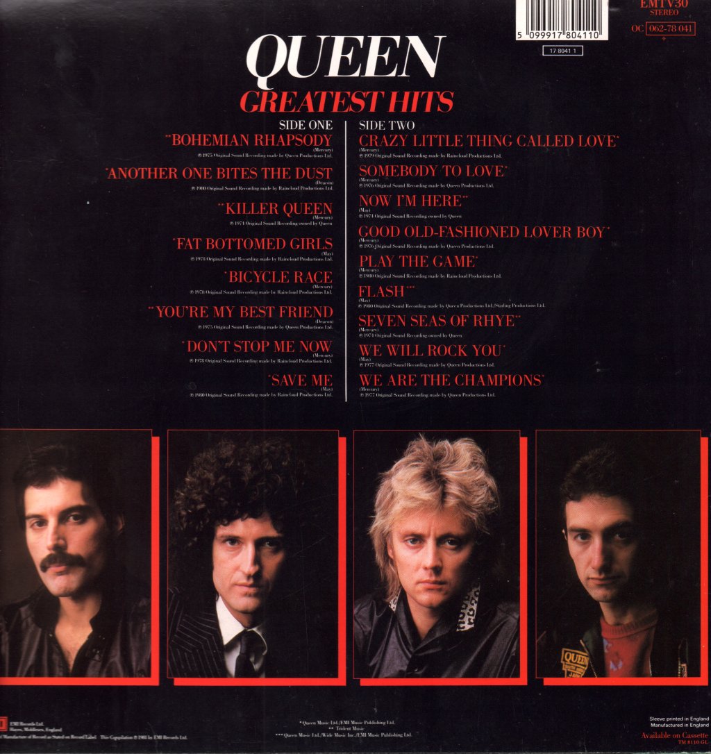 Queen - Greatest Hits - Lp