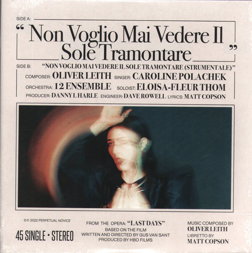 Caroline Polachek - Non Voglio Mai Vedere - 7 Inch