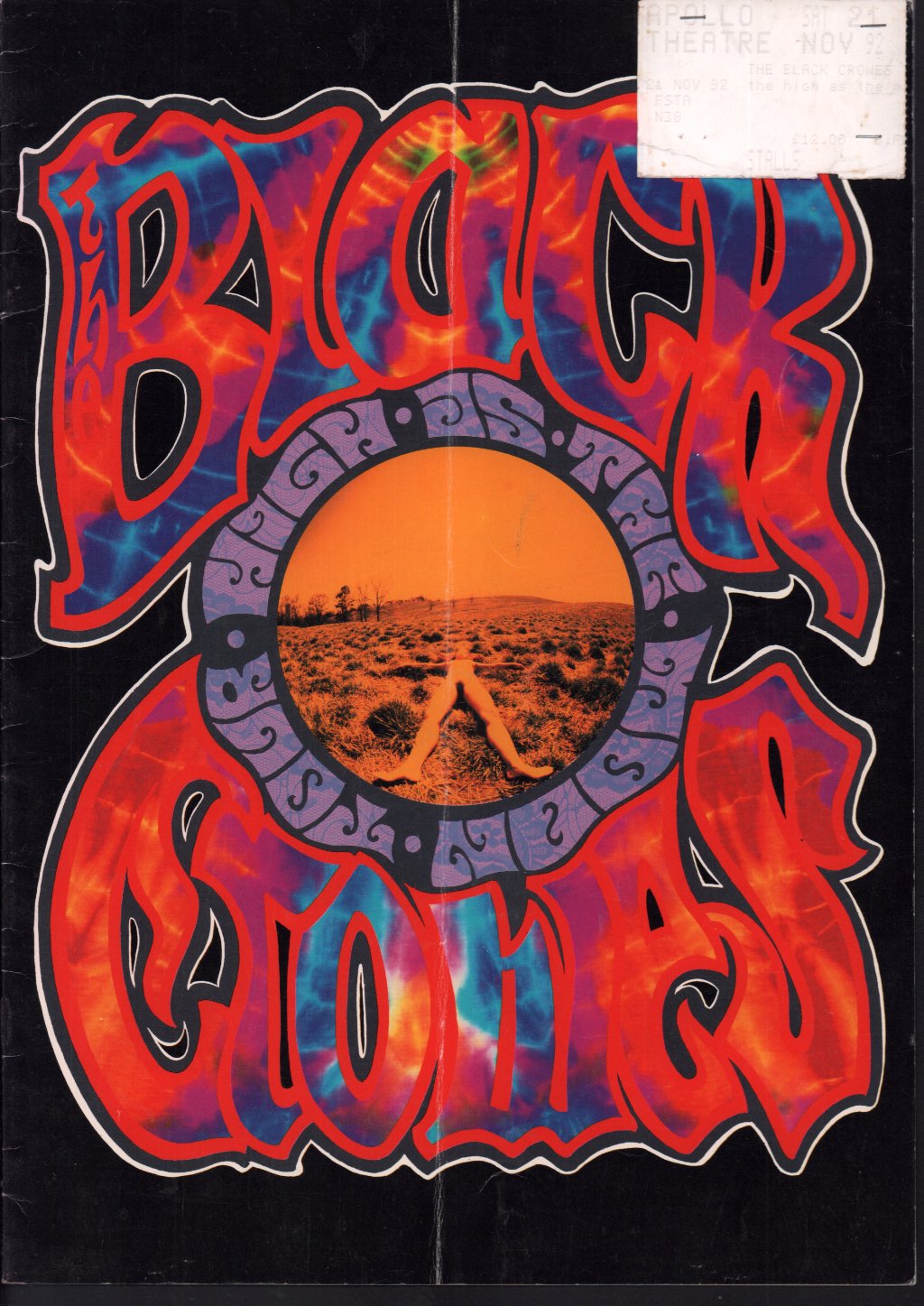 Black Crowes - High As The Moon Tour - Tour Programme