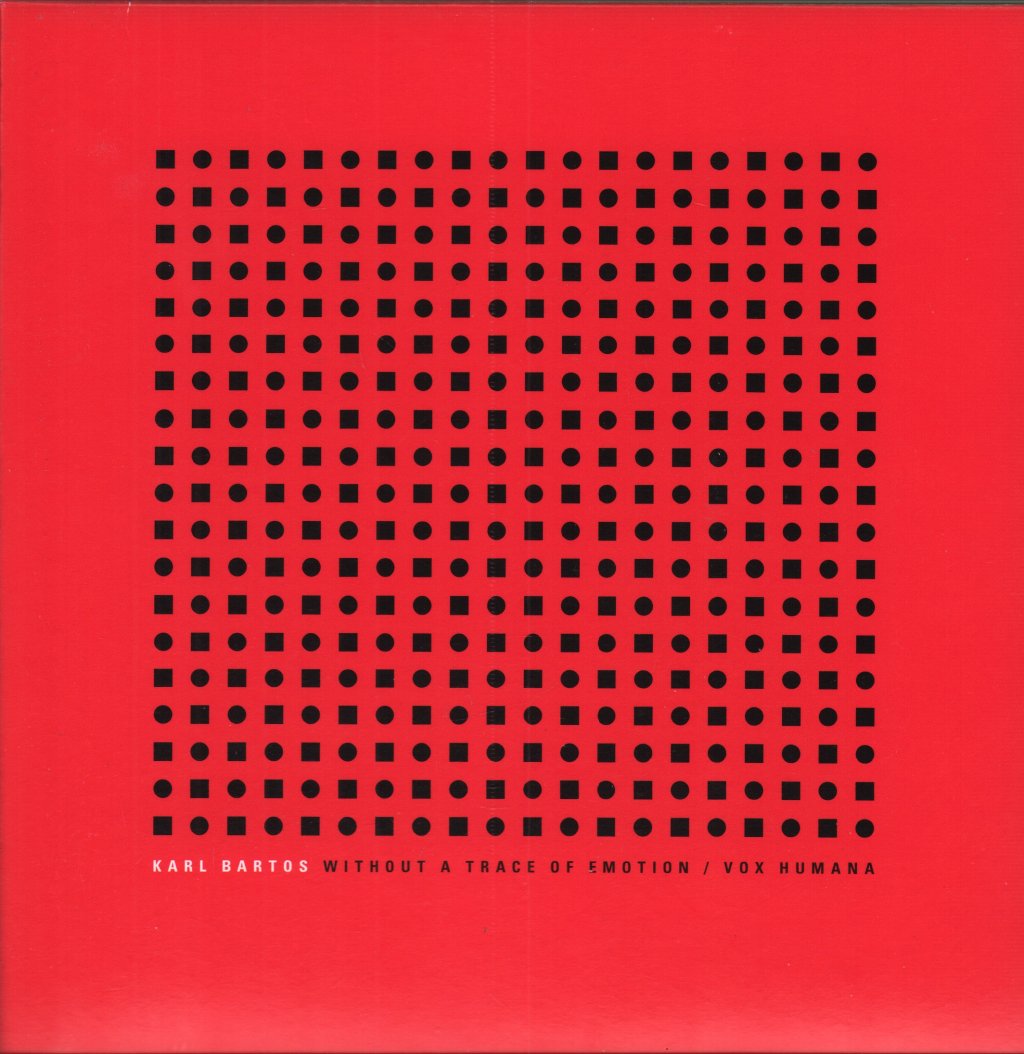 Karl Bartos - Without A Trace Of Emotion / Vox Humana - 7 Inch