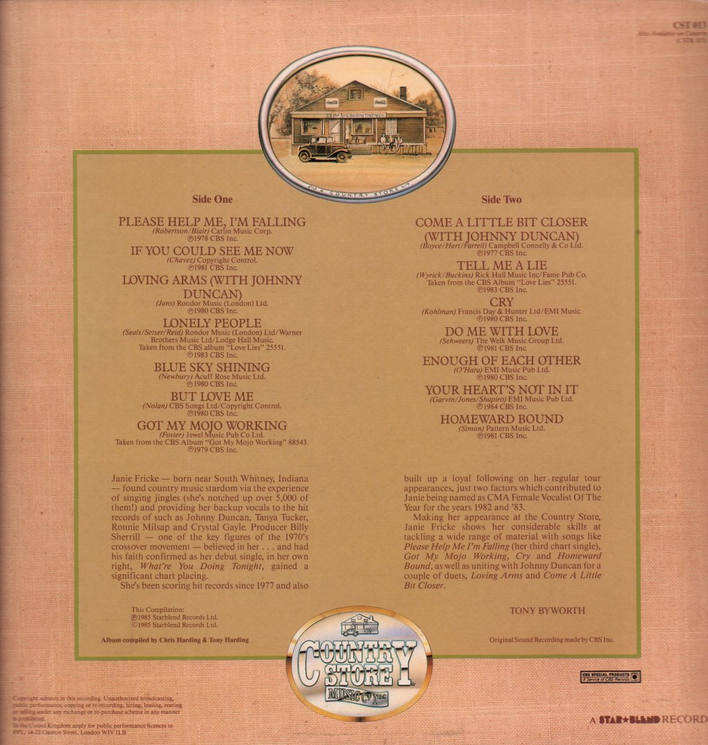 Janie Fricke - At The Country Store - Lp
