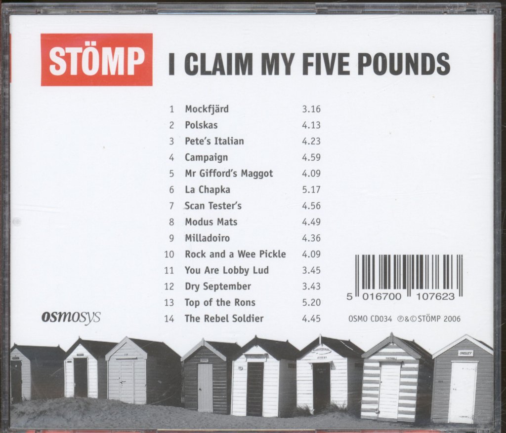 Stomp - I Claim My Five Pounds - Cd