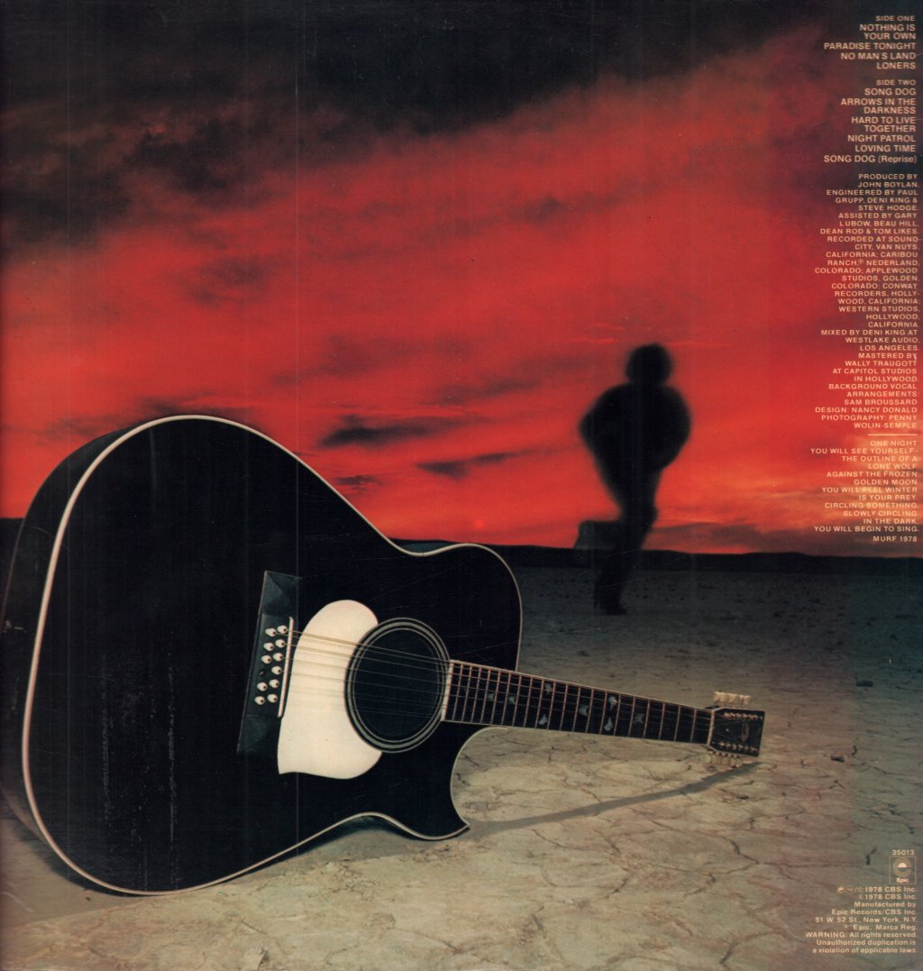 Michael Martin Murphey - Lonewolf - Lp