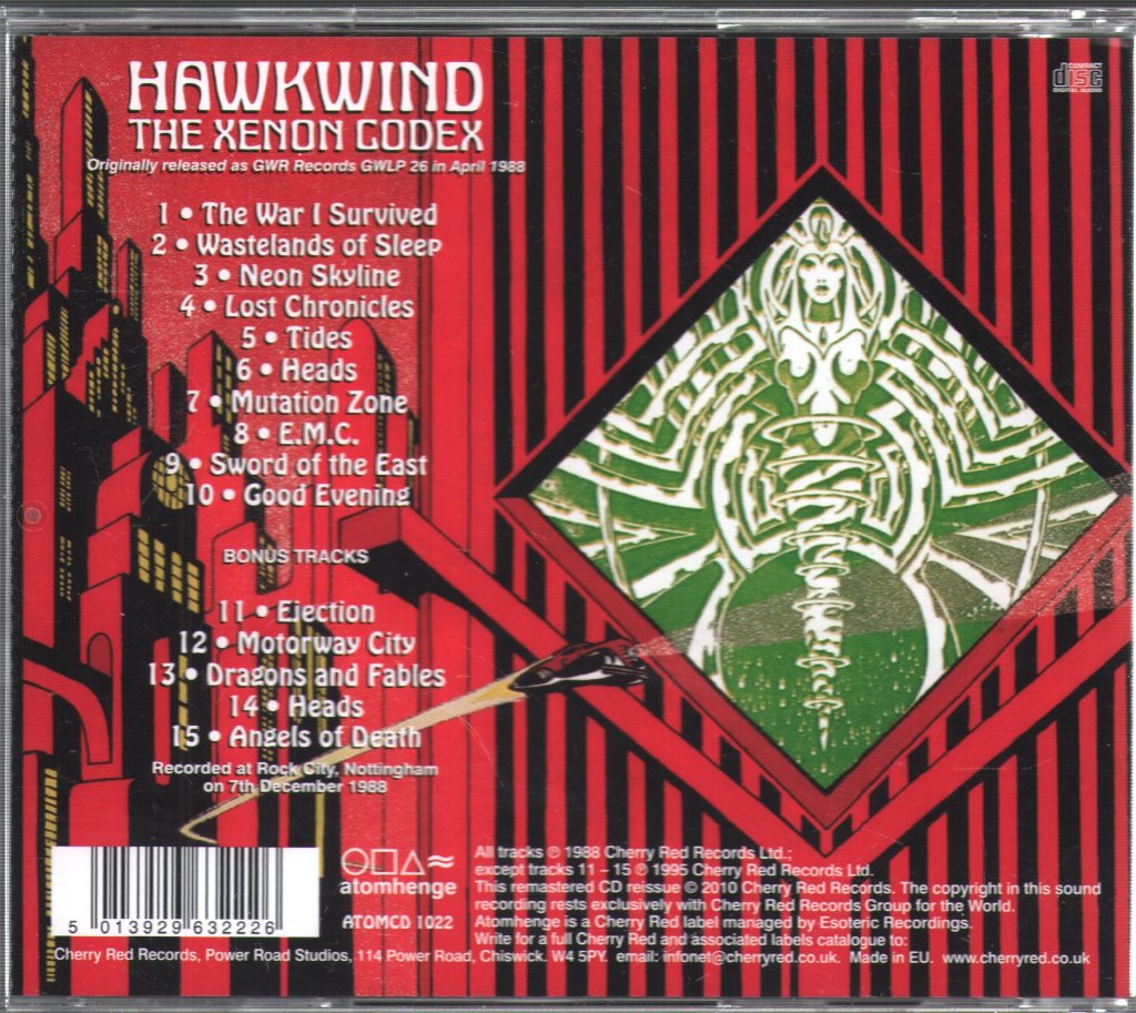 Hawkwind - Xenon Codex - Cd