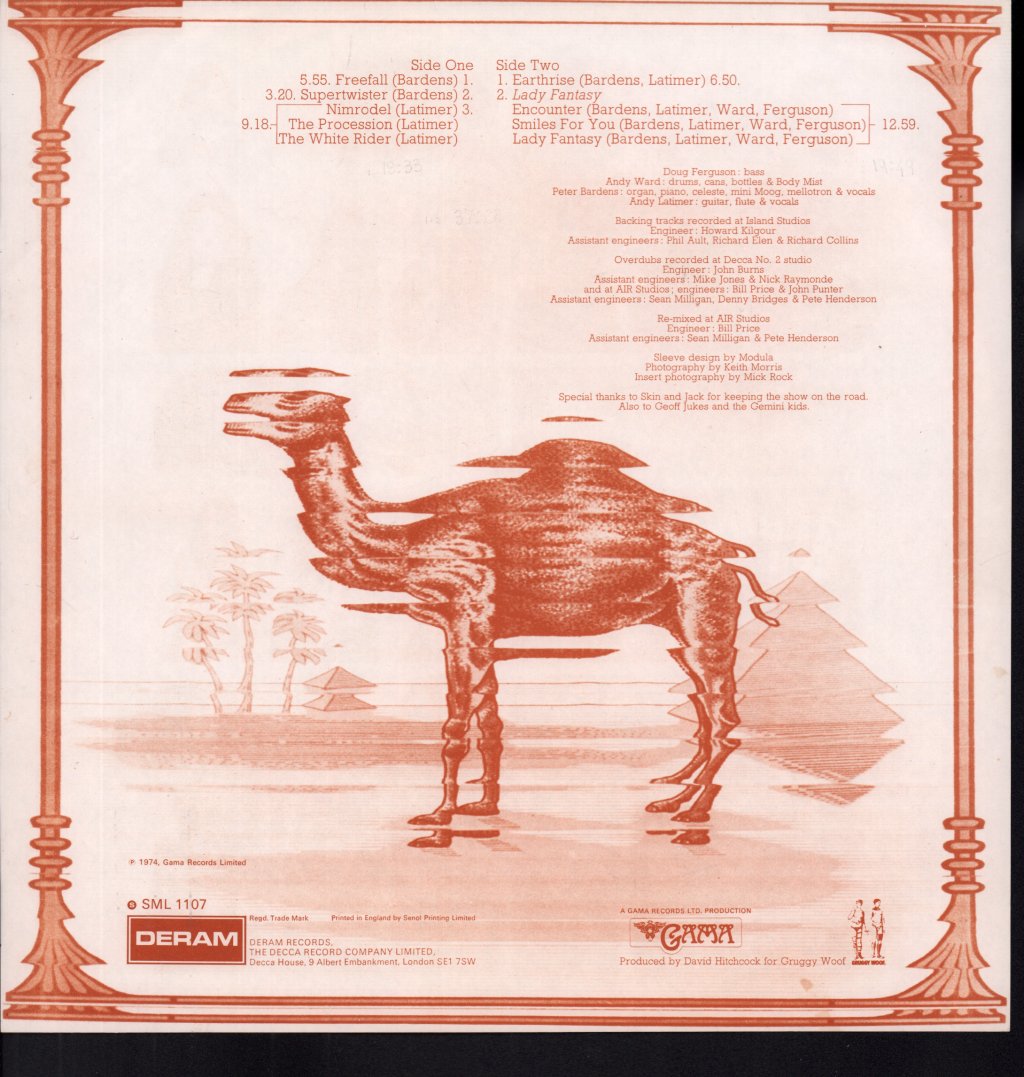 Camel - Mirage - Lp